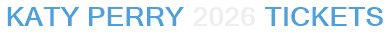 Katy Perry 2026 Tickets